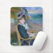 BRIDGET ~ Am Meer ~ Auguste RENOIR 1883 ~ Mousepad (Mit Mouse)