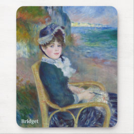 BRIDGET ~ Am Meer ~ Auguste RENOIR 1883 ~ Mousepad