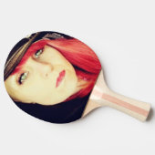 Bridget Evans Ping Pong Paddle Tischtennis Schläger (Seitenansicht)