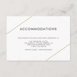 Bridget Geometric Modern Wedding Begleitkarte