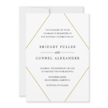 Bridget Geometric Modern Wedding