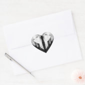 Bridget Heart Herz-Aufkleber (Umschlag)