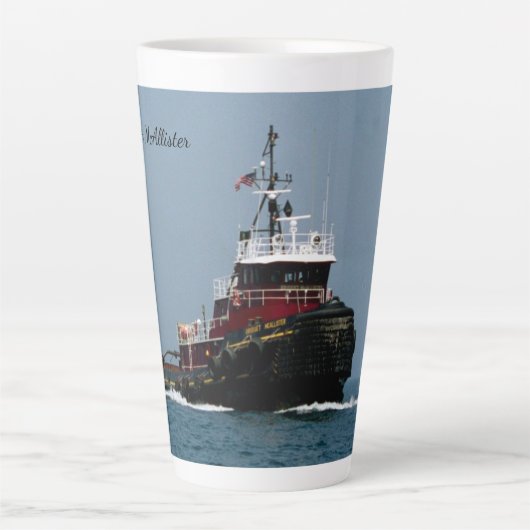 Bridget McAllister latte Tasse (Vorderseite)