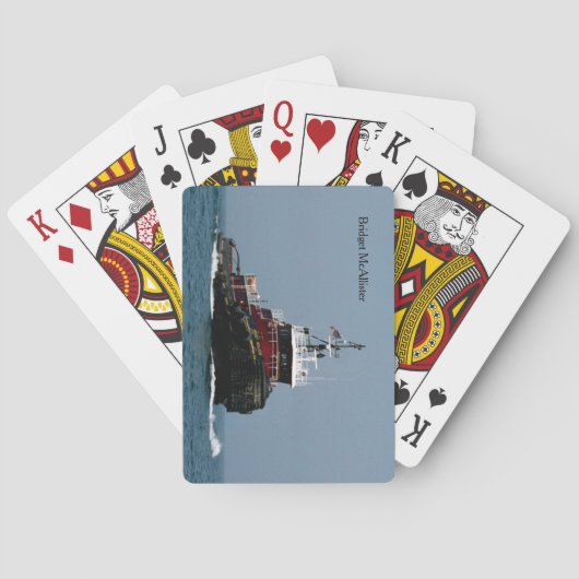 Bridget McAllister Spielkarten (Rückseite)