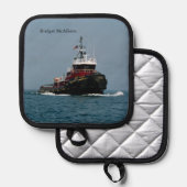 Bridget McAllister Topflappen (Vorderseite/Rückseite)