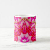 BRIDGET ~ Personalisierte Rose Fraktal ~ Kaffeetasse (Mittel)