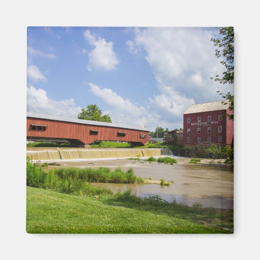 Bridgeton Bridge and Mill Magnet (Vorne)