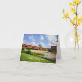 Bridgeton Bridge und Mill Denken Sie an Ihre Karte (Gelbe Blume)