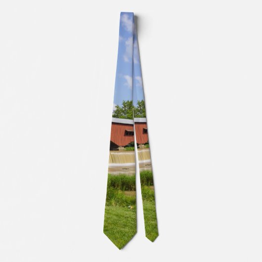 Bridgeton Bridge und Mill Neck Tie Krawatte (Vorderseite)