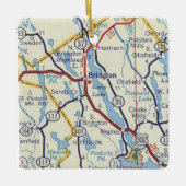 Bridgeton Maine Keramikornament (Vorderseite)