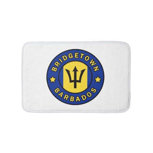 Bridgetown Barbados Badematte (Vorderseite)