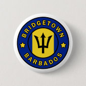 Bridgetown Barbados Button (Vorderseite)
