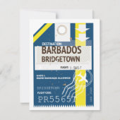 Bridgetown Barbados Fahrkarte (Vorderseite)