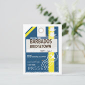 Bridgetown Barbados Fahrkarte (Stehend Vorderseite)