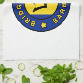 Bridgetown Barbados Geschirrtuch (Gefaltet)