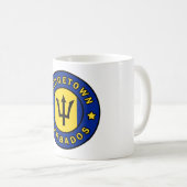 Bridgetown Barbados Kaffeetasse (VorderseiteRechts)