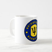Bridgetown Barbados Kaffeetasse (Vorderseite Links)