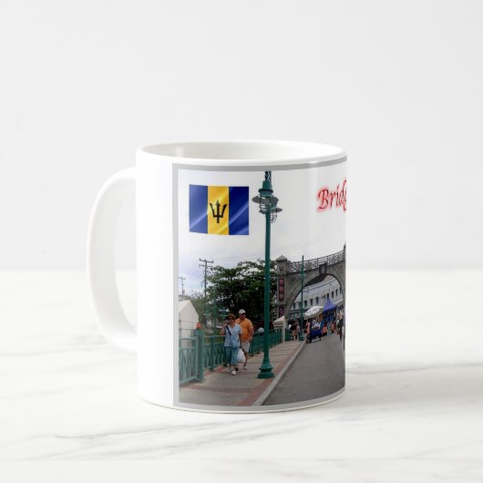 Bridgetown - Barbados - Kaffeetasse (Vorderseite Links)