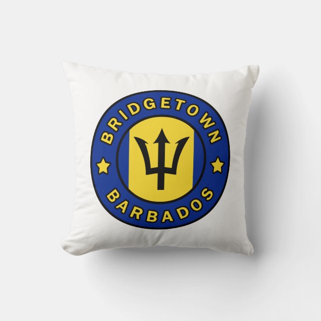 Bridgetown Barbados Kissen (Vorderseite)