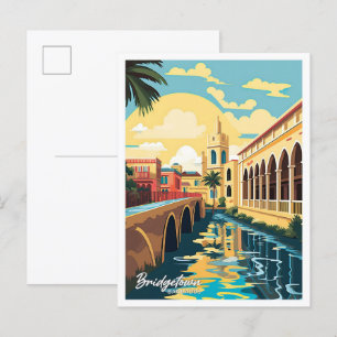 Bridgetown Barbados Kunst, Dichtung und Musik Postkarte