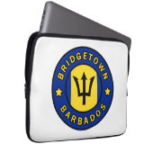 Bridgetown Barbados Laptopschutzhülle (Vorne Rechts)