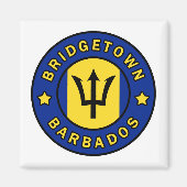 Bridgetown Barbados Magnet (Vorne)