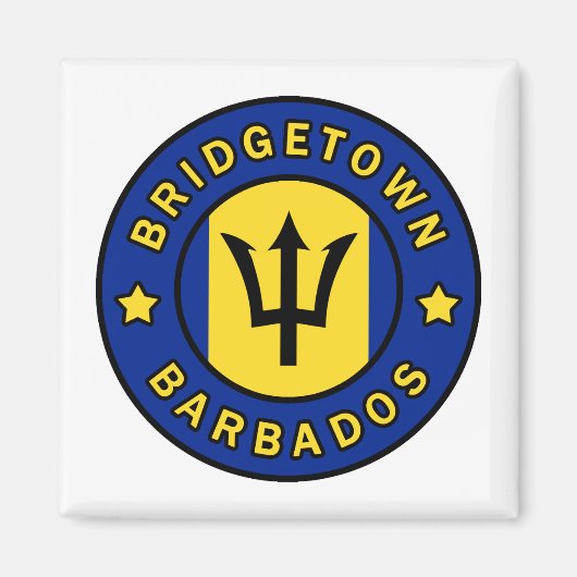 Bridgetown Barbados Magnet (Vorne)