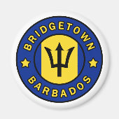 Bridgetown Barbados Magnet (Vorne)