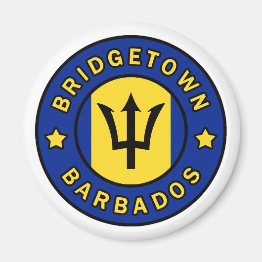 Bridgetown Barbados Magnet (Vorne)