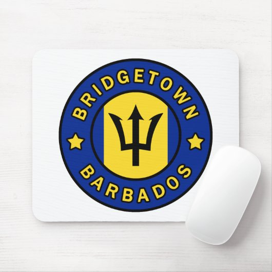 Bridgetown Barbados Mousepad (Mit Mouse)