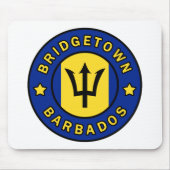 Bridgetown Barbados Mousepad (Vorne)