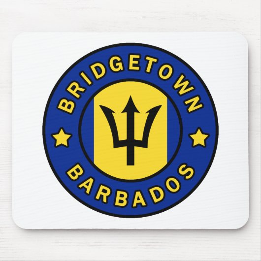 Bridgetown Barbados Mousepad (Vorne)