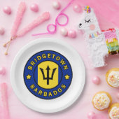Bridgetown Barbados Pappteller (Party)