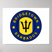 Bridgetown Barbados Poster (Vorne)