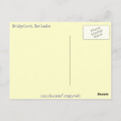 Bridgetown, Barbados Postkarte (Rückseite)