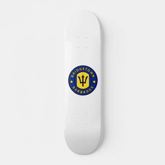 Bridgetown Barbados Skateboard (Vorne)