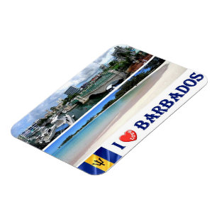 Bridgetown - Barbados - Stadtzentrum - I Liebe - Magnet