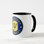 Bridgetown Barbados Tasse (VorderseiteRechts)