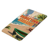 Bridgetown, Barbados Vintage Travel Poster Magnet (Linke Seite)