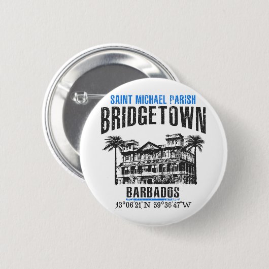 Bridgetown Button (Vorne & Hinten)