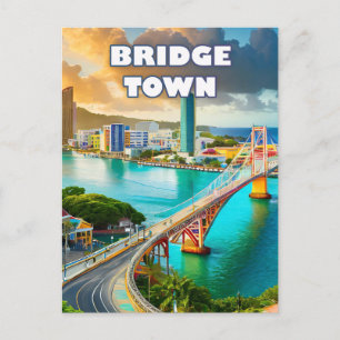 Bridgetown, jewel of the Caribbean Postkarte