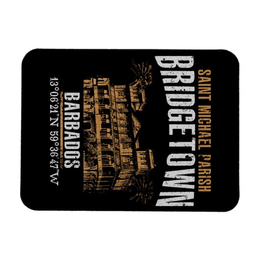 Bridgetown Magnet (Horizontal)