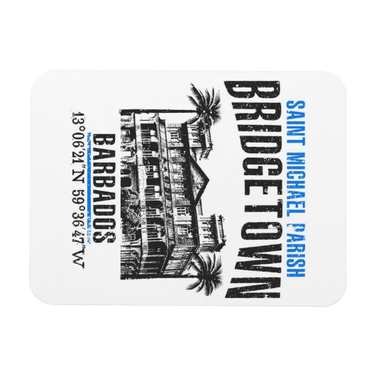 Bridgetown Magnet (Horizontal)
