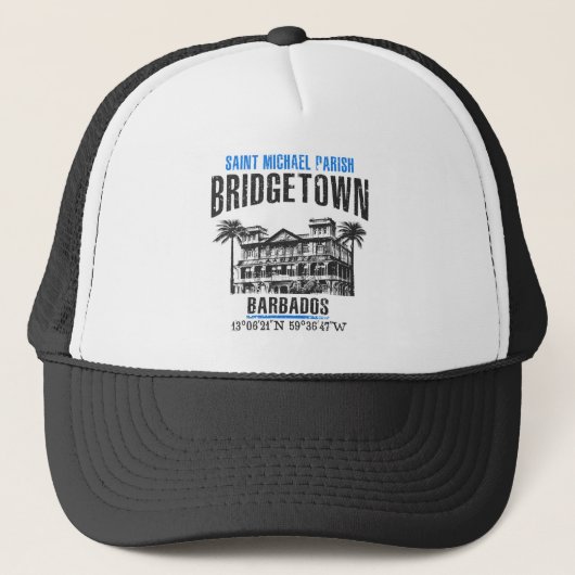 Bridgetown Truckerkappe (Vorderseite)