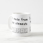 Bridgette Periodenname Tasse (Vorderseite Links)