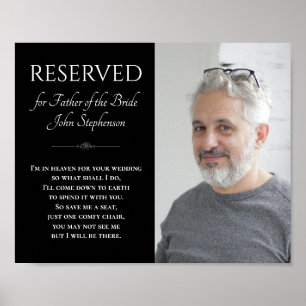 Bridgevater bei Hochzeit des Fotos im Himmel Poster