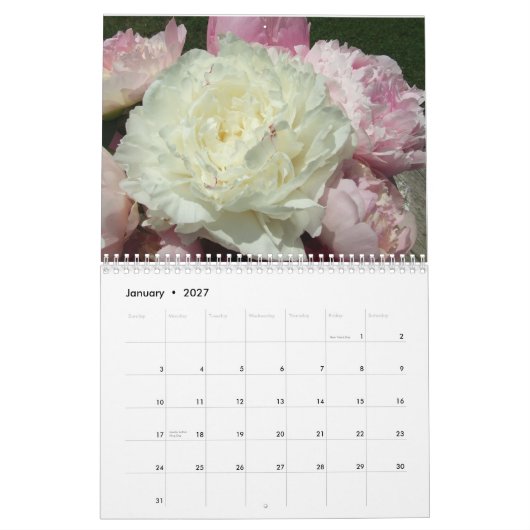 Bridgewater arbeitet 2015 im Garten Kalender (Jan 2027)