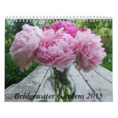 Bridgewater arbeitet Pfingstrosen 2015 Kalender (Titelbild)