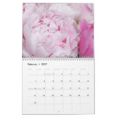 Bridgewater arbeitet Pfingstrosen 2015 Kalender (Feb 2027)