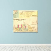 Bridgewater Borough Leinwanddruck (Insitu (Holzboden))